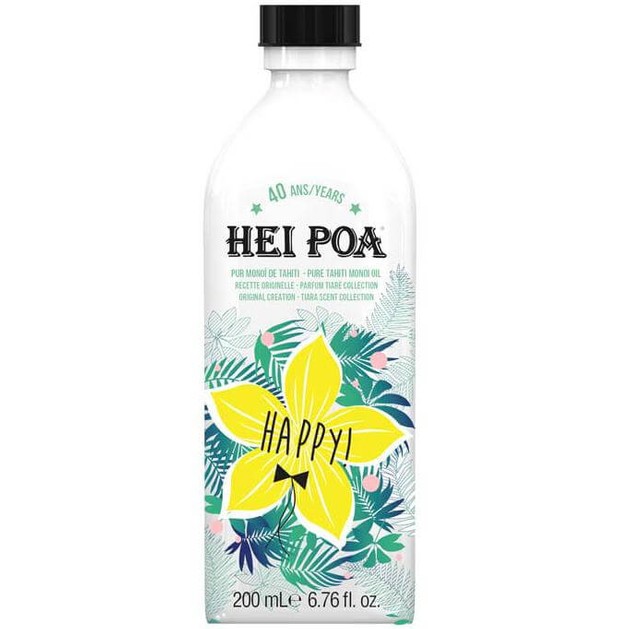 Hei Poa Happy Monoi Oil Tiare Limited Edition Λάδι Monoi Πολλαπλών Χρήσεων με Άρωμα Λουλουδιών Tiare Συλλεκτική Έκδοση 200ml Hei Poa Happy Monoi Oil Tiare Limited Edition Λάδι Monoi Πολλαπλών Χρήσεων με Άρωμα Λουλουδιών Tiare Συλλεκτική Έκδοση 200ml