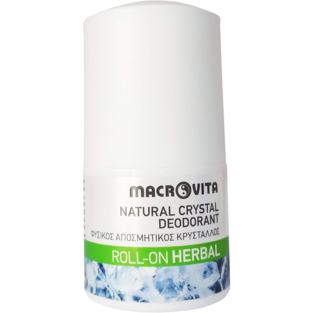 Macrovita Natural Crystal Deodorant Roll-On 50ml Macrovita Natural Crystal Deodorant Roll-On 50ml