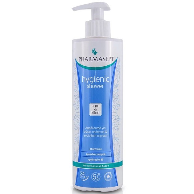 Pharmasept Tol Velvet Hygienic Shower Αφρόλουτρο με Ήπια Αντισηπτική Δράση για Σώμα, Πρόσωπο & Ευαίσθητη Περιοχή 500ml Pharmasept Tol Velvet Hygienic Shower Αφρόλουτρο με Ήπια Αντισηπτική Δράση για Σώμα, Πρόσωπο & Ευαίσθητη Περιοχή 500ml