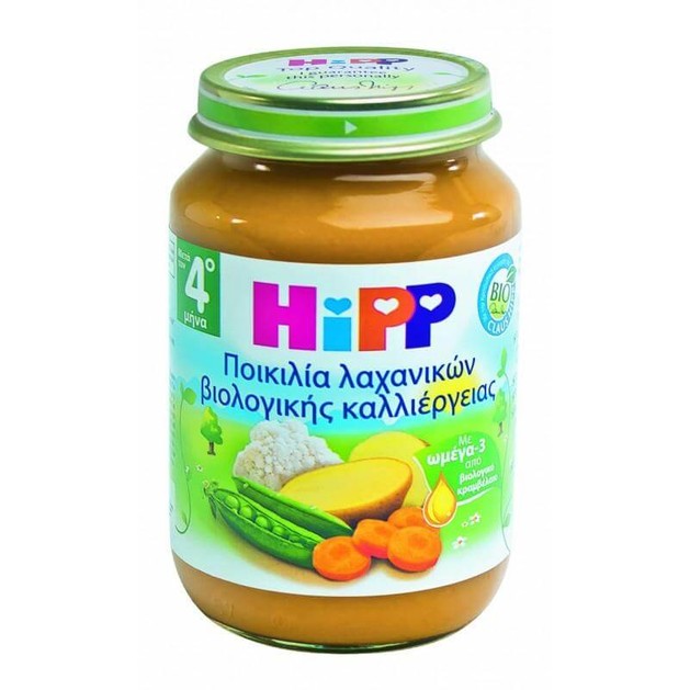 HiPP Βρεφικό Γεύμα Μεσογειακά Λαχανικά 190gr HiPP Βρεφικό Γεύμα Μεσογειακά Λαχανικά 190gr