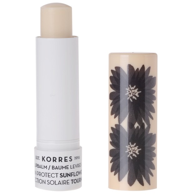 Korres Lip Balm Sun Protect Sunflower Spf20 5ml Korres Lip Balm Sun Protect Sunflower Spf20 5ml