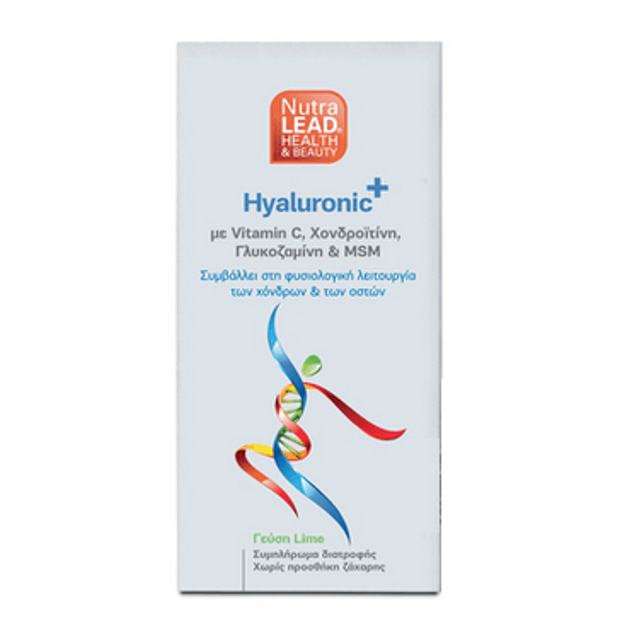 Nutralead Hyaluronic Plus Υαλουρονικό οξύ με Βιταμίνη C Χονδροϊτίνη Γλυκοζαμίνη & MSM 50ml Nutralead Hyaluronic Plus Υαλουρονικό οξύ με Βιταμίνη C Χονδροϊτίνη Γλυκοζαμίνη & MSM 50ml