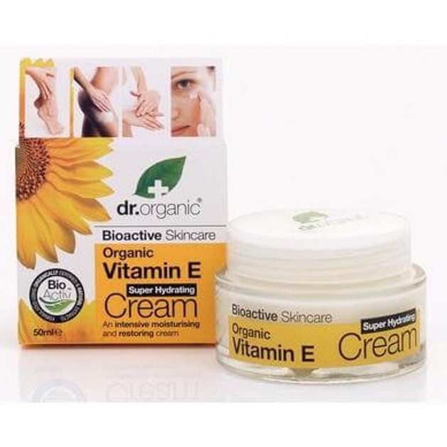 Dr.Organic Organic Vitamin E Super Hydrating Cream 50ml Dr.Organic Organic Vitamin E Super Hydrating Cream 50ml