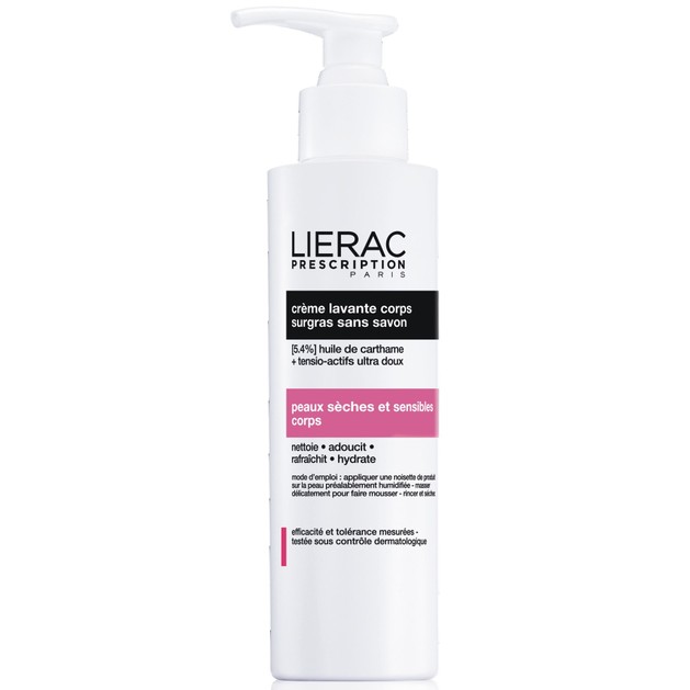 Lierac Prescription Creme Lavante Corps Κρέμα Καθαρισμού Σώματος που Αναπληρώνει τα Λιπίδια Χωρίς Σαπούνι 200ml Lierac Prescription Creme Lavante Corps Κρέμα Καθαρισμού Σώματος που Αναπληρώνει τα Λιπίδια Χωρίς Σαπούνι 200ml