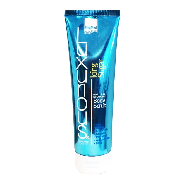 Luxurious Natural Exfoliating Body Scrub Icing Sugar Απολεπιστικό Σώματος με Άρωμα Ζάχαρης 300ml Luxurious Natural Exfoliating Body Scrub Icing Sugar Απολεπιστικό Σώματος με Άρωμα Ζάχαρης 300ml