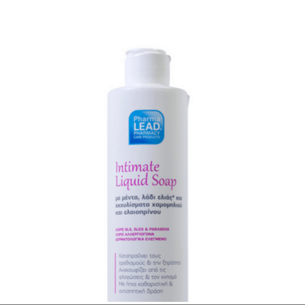 Pharmalead Intimate Liquid Soap Υγρό Σαπούνι Καθαρισμού για την ευαίσθητη περιοχή με Μέντα Ελιά & Εκχύλισμα Χαμομηλιού 250ml Pharmalead Intimate Liquid Soap Υγρό Σαπούνι Καθαρισμού για την ευαίσθητη περιοχή με Μέντα Ελιά & Εκχύλισμα Χαμομηλιού 250ml