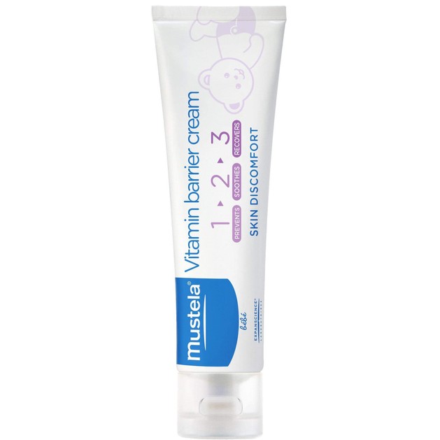 Mustela 123 Vitamin Barrier Cream Κρέμα Αλλαγής Πάνας 50ml Mustela 123 Vitamin Barrier Cream Κρέμα Αλλαγής Πάνας 50ml