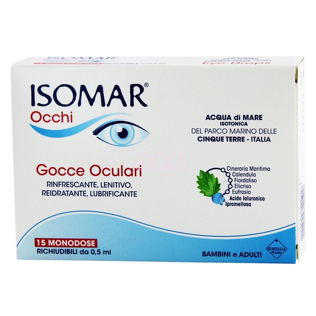 Isomar Eyes Οφθαλμικές Σταγόνες Υποκατάστατο Δακρύων,Ανακουφίζει,Ενυδατώνει,Λιπαίνει τους Οφθαλμικούς Ιστούς Μονοδόσεις 15 x 5ml Isomar Eyes Οφθαλμικές Σταγόνες Υποκατάστατο Δακρύων,Ανακουφίζει,Ενυδατώνει,Λιπαίνει τους Οφθαλμικούς Ιστούς Μονοδόσεις 15 x 5ml