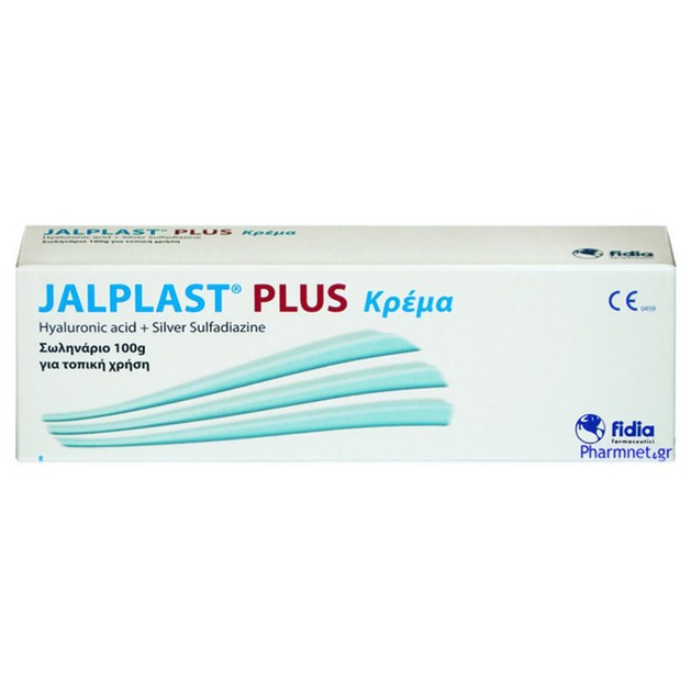 Jalplast Plus Cream Επουλωτική Κρέμα Με Υαλουρονικό Οξύ για την Αντιμετώπιση Δερματικών Βλαβών 100gr Jalplast Plus Cream Επουλωτική Κρέμα Με Υαλουρονικό Οξύ για την Αντιμετώπιση Δερματικών Βλαβών 100gr