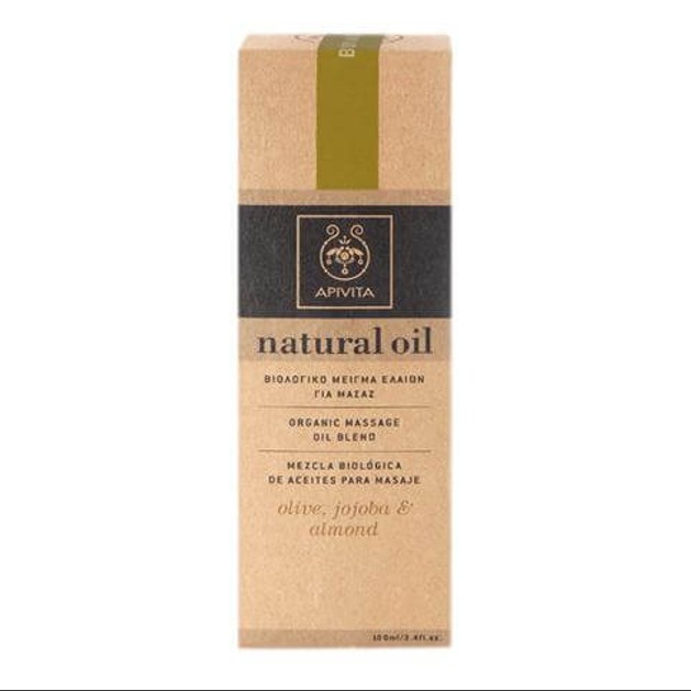 Apivita Natural Oil Blend With Olive, Jojoba & Almont 100ml Apivita Natural Oil Blend With Olive, Jojoba & Almont 100ml
