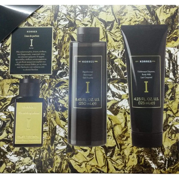 Korres Πακέτο Προσφορά Premium Eau De Parfum I 50ml & Δώρο Showergel 250ml & Body Milk125ml Korres Πακέτο Προσφορά Premium Eau De Parfum I 50ml & Δώρο Showergel 250ml & Body Milk125ml