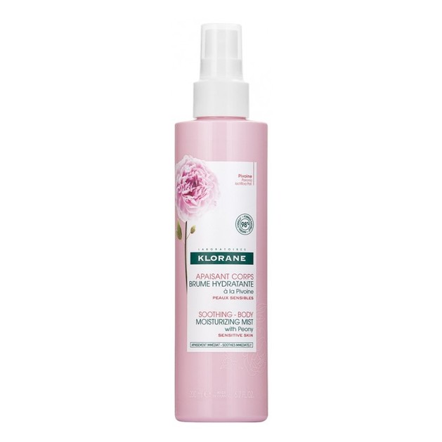 Klorane Soothing Body Moisturizing Mist With Peony Ενυδατικό Mist Σώματος με Παιώνια για Άμεση Καταπράυνση 200ml Klorane Soothing Body Moisturizing Mist With Peony Ενυδατικό Mist Σώματος με Παιώνια για Άμεση Καταπράυνση 200ml