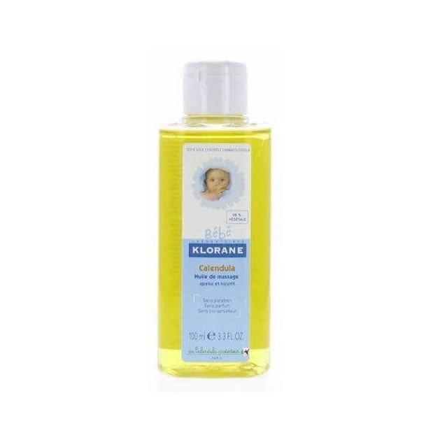 Klorane Bebe Huile de Massage Calendula 100ml Klorane Bebe Huile de Massage Calendula 100ml