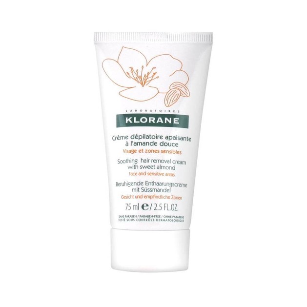Klorane Creme Depilatoire Apaisante la Amande Douce 75ml Klorane Creme Depilatoire Apaisante la Amande Douce 75ml
