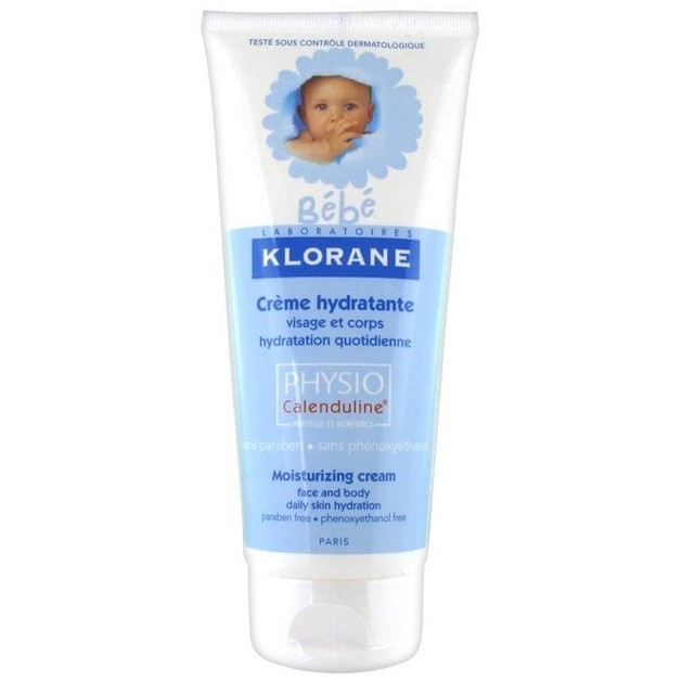 Klorane Bebe Creme Hydratante Vitamine Physio Calenduline Visage et Corps 200ml Klorane Bebe Creme Hydratante Vitamine Physio Calenduline Visage et Corps 200ml