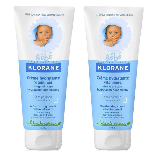 Klorane Πακέτο Προσφοράς Bebe Creme Hydratante Vitaminee 2χ200ml Klorane Πακέτο Προσφοράς Bebe Creme Hydratante Vitaminee 2χ200ml