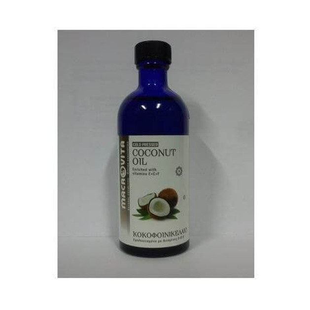 Macrovita Coconut Oil with Vitamins E + C + F 100ml Macrovita Coconut Oil with Vitamins E + C + F 100ml