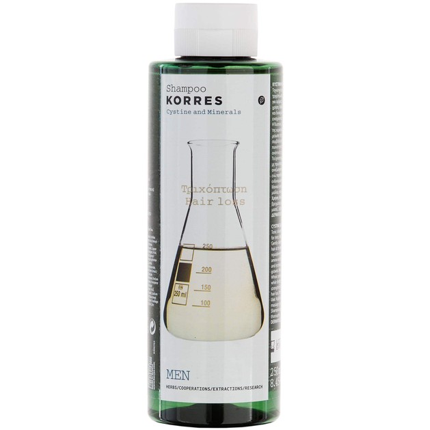 Korres Shampoo Κυστίνη & Ιχνοστοιχεία για την Ανδρική Τριχόπτωση 250ml Korres Shampoo Κυστίνη & Ιχνοστοιχεία για την Ανδρική Τριχόπτωση 250ml
