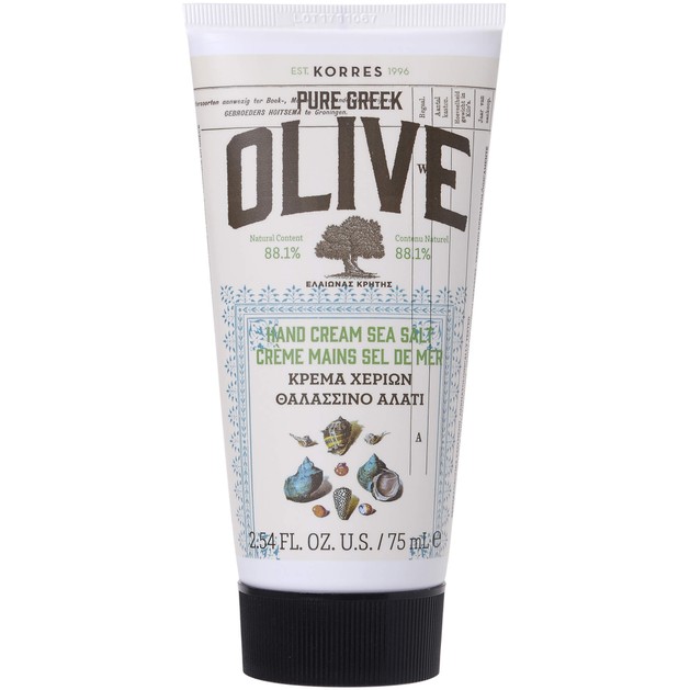 Korres Pure Greek Olive Hand Cream Sea Salt 75ml Korres Pure Greek Olive Hand Cream Sea Salt 75ml