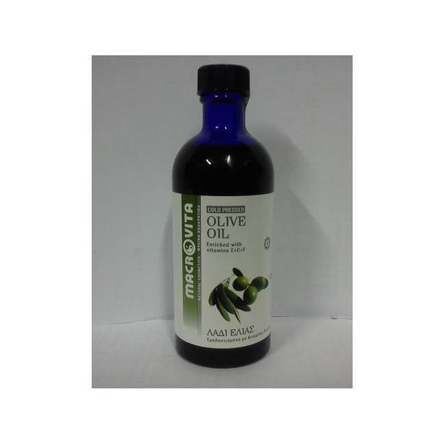 Macrovita Olive Oil with Vitamins E + C + F 100ml Macrovita Olive Oil with Vitamins E + C + F 100ml
