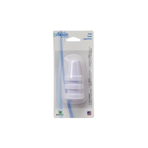 Dr. Brown\'s 615-GB Καπάκι Για Μπιμπερό Με Στενό Λαιμό 3 τεμάχια Dr. Brown\'s 615-GB Καπάκι Για Μπιμπερό Με Στενό Λαιμό 3 τεμάχια
