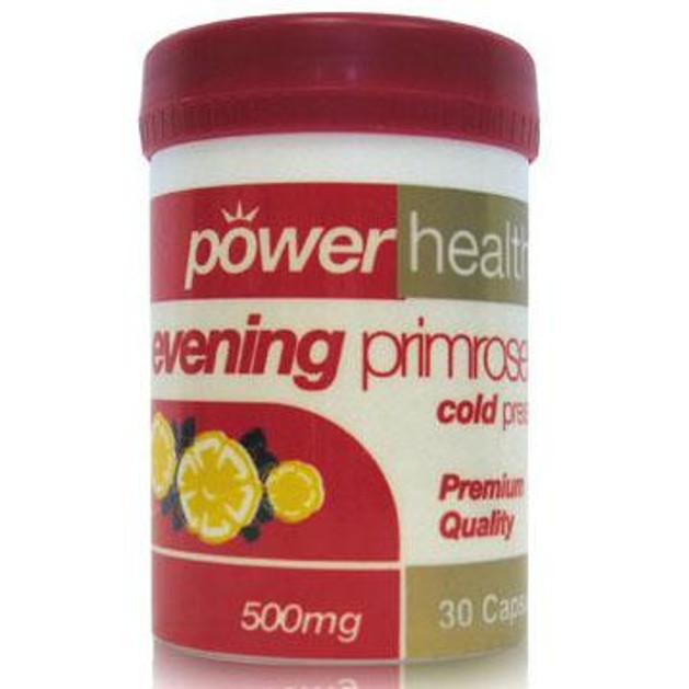 Power Health Evening Primrose Oil 500mg 30caps Power Health Evening Primrose Oil 500mg 30caps