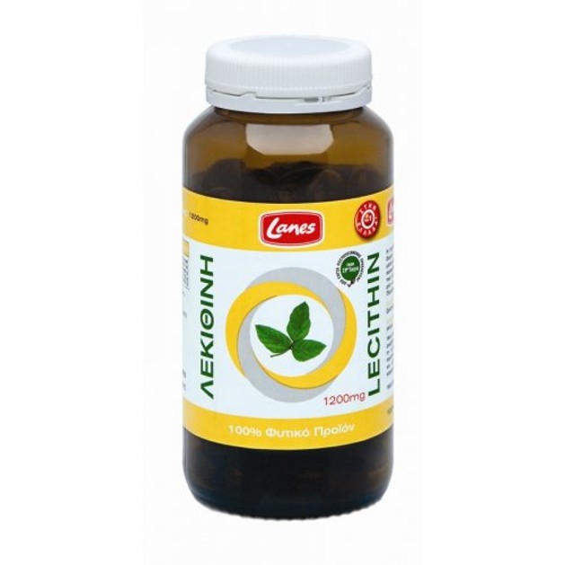 Lanes Lecithin 1200mg Αποτρέπει Τη Συσσώρευση Της Χοληστερίνης 200caps Lanes Lecithin 1200mg Αποτρέπει Τη Συσσώρευση Της Χοληστερίνης 200caps