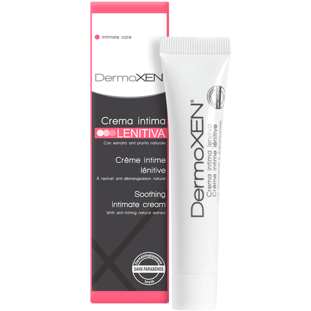 Dermoxen Intimate Soothing Cream Lenivita Καταπραϋντική Κρέμα Με Φυτικά Εκχυλίσματα με Αντικνησμώδη Δράση 20ml Dermoxen Intimate Soothing Cream Lenivita Καταπραϋντική Κρέμα Με Φυτικά Εκχυλίσματα με Αντικνησμώδη Δράση 20ml