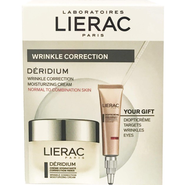 Lierac Πακέτο Προσφοράς Deridium Κανονικές-Μικτές & Δώρο Lierac Diopticreme 100ml Lierac Πακέτο Προσφοράς Deridium Κανονικές-Μικτές & Δώρο Lierac Diopticreme 100ml