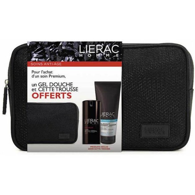 Lierac Πακέτο Προσφοράς Homme Premium 40ml & Gel Douche 200ml & Νεσεσέρ Lierac Πακέτο Προσφοράς Homme Premium 40ml & Gel Douche 200ml & Νεσεσέρ