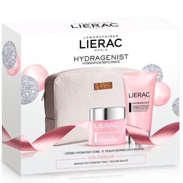 Lierac Πακέτο Προσφοράς Hydragenist Replumping Hydration Moisturizing Cream 50ml & Rescue Mask 75ml & Δώρο Νεσεσέρ Lierac Πακέτο Προσφοράς Hydragenist Replumping Hydration Moisturizing Cream 50ml & Rescue Mask 75ml & Δώρο Νεσεσέρ