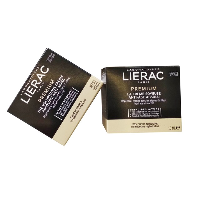 Δώρο Lierac Premium Κρέμα Απόλυτης Αντιγήρανσης Λείανσης & Σύσφιξης για 24ωρη Φροντίδα Light Texture 15ml ή Original Texture 15m Δώρο Lierac Premium Κρέμα Απόλυτης Αντιγήρανσης Λείανσης & Σύσφιξης για 24ωρη Φροντίδα Light Texture 15ml ή Original Texture 15m