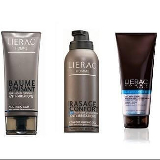 Lierac Ενυδατικό aftershave 75ml + Δροσερό ντους για πρόσωπο, σώμα και μαλλιά + Ενυδατικό προστατευτικό ζελ Ξυρίσματος 150ml Lierac Ενυδατικό aftershave 75ml + Δροσερό ντους για πρόσωπο, σώμα και μαλλιά + Ενυδατικό προστατευτικό ζελ Ξυρίσματος 150ml
