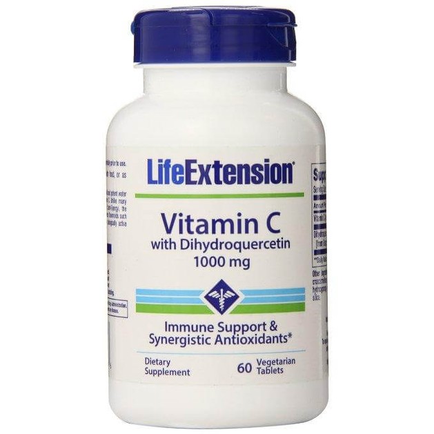 Life Extension Vitamin C With Dihydroquercetin 1000mg Συμπλήρωμα Διατροφής Βιταμίνης C Ενίσχυσης του Ανοσοποιητικού 60veg.tabs Life Extension Vitamin C With Dihydroquercetin 1000mg Συμπλήρωμα Διατροφής Βιταμίνης C Ενίσχυσης του Ανοσοποιητικού 60veg.tabs
