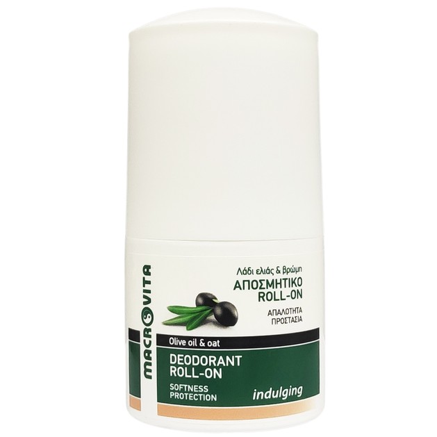 Macrovita Deodorant Roll on Indulging with Olive & Oat 50ml Macrovita Deodorant Roll on Indulging with Olive & Oat 50ml