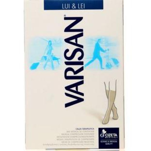 Vican Varisan Lui & Lei Γυναικείες Κάλτσες Διαβαθμισμένης Συμπίεσης 14 mmHg 862 Nero Μαύρο 1 Ζευγάρι Vican Varisan Lui & Lei Γυναικείες Κάλτσες Διαβαθμισμένης Συμπίεσης 14 mmHg 862 Nero Μαύρο 1 Ζευγάρι