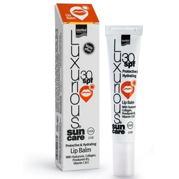 Intermed Luxurious Protective & Hydrating Lip Balm Spf30 15ml Intermed Luxurious Protective & Hydrating Lip Balm Spf30 15ml