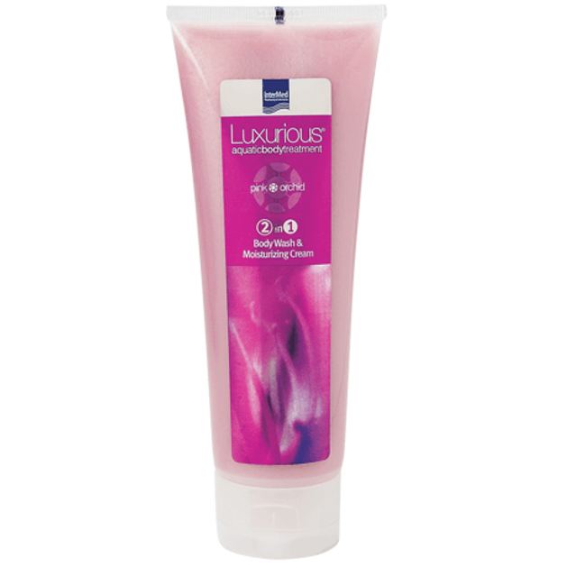 Luxurious Body Wash 2 in 1 Pink Orchid Αφρόλουτρο & Ενυδατική Κρέμα με Άρωμα Ροζ Ορχιδέα 250ml Luxurious Body Wash 2 in 1 Pink Orchid Αφρόλουτρο & Ενυδατική Κρέμα με Άρωμα Ροζ Ορχιδέα 250ml