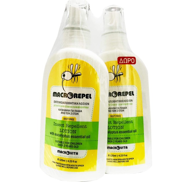 Macrovita Macrorepel Insect Repellent Lotion 1+1 Δώρο 2χ125ml Macrovita Macrorepel Insect Repellent Lotion 1+1 Δώρο 2χ125ml