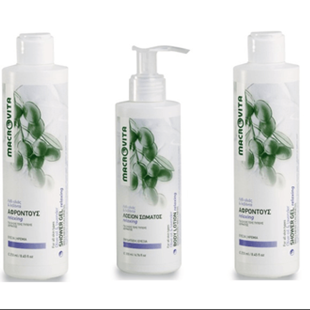 Macrovita Αφροντούς Relaxing 2x250ml & Λοσιόν Σώματος Relaxing 200ml Macrovita Αφροντούς Relaxing 2x250ml & Λοσιόν Σώματος Relaxing 200ml