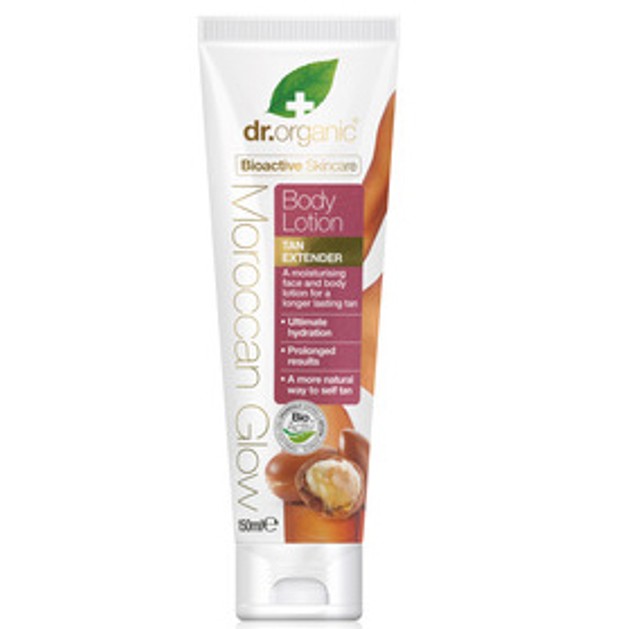 Dr. Organic Moroccan Glow Body Lotion Ενυδατική Λοσιόν Προσώπου-Σώματος για Διατήρηση του Μαυρίσματος, Ανανέωση & Λάμψη 150ml Dr. Organic Moroccan Glow Body Lotion Ενυδατική Λοσιόν Προσώπου-Σώματος για Διατήρηση του Μαυρίσματος, Ανανέωση & Λάμψη 150ml