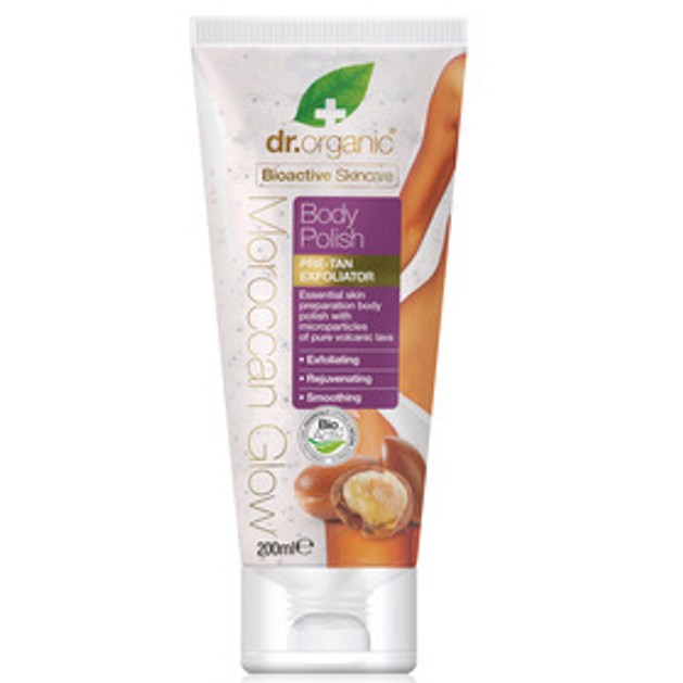 Dr. Organic Moroccan Glow Body Polish Κρέμα Απολέπισης Μικροσωματίδιων, Λειαίνει τη Επιδερμίδα για πιο Ομοιόμορφο Μαύρισμα 200ml Dr. Organic Moroccan Glow Body Polish Κρέμα Απολέπισης Μικροσωματίδιων, Λειαίνει τη Επιδερμίδα για πιο Ομοιόμορφο Μαύρισμα 200ml