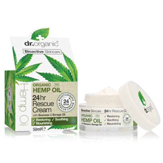 Dr. Organic Hemp Oil 24h Rescue Cream Επανορθωτική Κρέμα Εντατικής Ενυδάτωσης που Διατηρεί την Υγρασία έως 24 Ώρες 50ml Dr. Organic Hemp Oil 24h Rescue Cream Επανορθωτική Κρέμα Εντατικής Ενυδάτωσης που Διατηρεί την Υγρασία έως 24 Ώρες 50ml