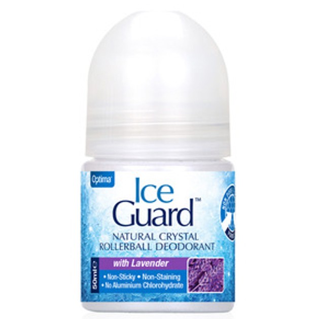 Optima Ice Guard Rollerball Υποαλλεργικό Αποσμητικό απο Φυσικά Μεταλλικά Άλατα με Άρωμα Λεβάντα 50ml Optima Ice Guard Rollerball Υποαλλεργικό Αποσμητικό απο Φυσικά Μεταλλικά Άλατα με Άρωμα Λεβάντα 50ml