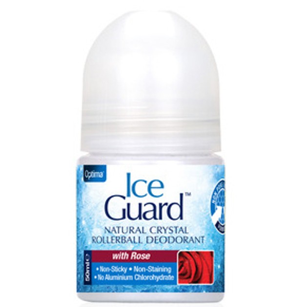 Optima Ice Guard Rollerball Υποαλλεργικό Αποσμητικό απο Φυσικά Μεταλλικά Άλατα με Άρωμα Τριαντάφυλλο 50ml Optima Ice Guard Rollerball Υποαλλεργικό Αποσμητικό απο Φυσικά Μεταλλικά Άλατα με Άρωμα Τριαντάφυλλο 50ml