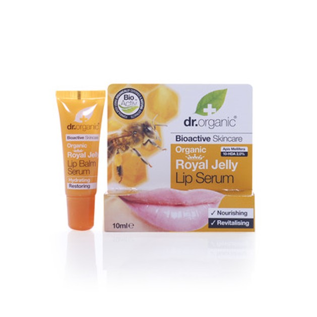 Dr Organic Organic Royal Jelly Lip Serum Σέρουμ Εντατικής Ενυδάτωσης Για Τα Χείλη 10ml Dr Organic Organic Royal Jelly Lip Serum Σέρουμ Εντατικής Ενυδάτωσης Για Τα Χείλη 10ml