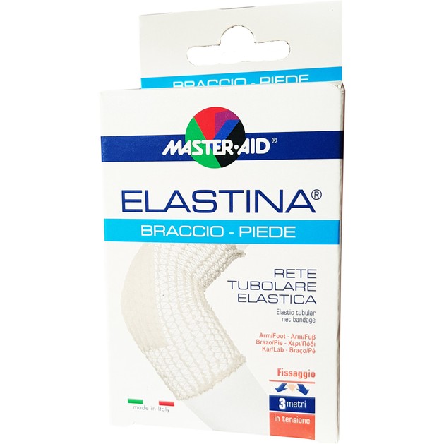 Master Aid Elastina Braccio-Piede Ελαστικός Διχτιωτός Επίδεσμος Για Χέρι Και Πόδι 3m Master Aid Elastina Braccio-Piede Ελαστικός Διχτιωτός Επίδεσμος Για Χέρι Και Πόδι 3m