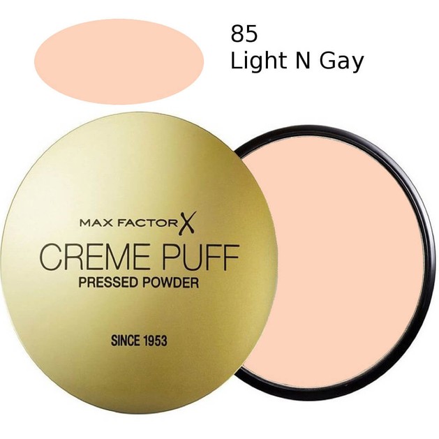 Max Factor Creme Puff 85 Light \'n\' Gay 21gr (πούδρα) Max Factor Creme Puff 85 Light \'n\' Gay 21gr (πούδρα)