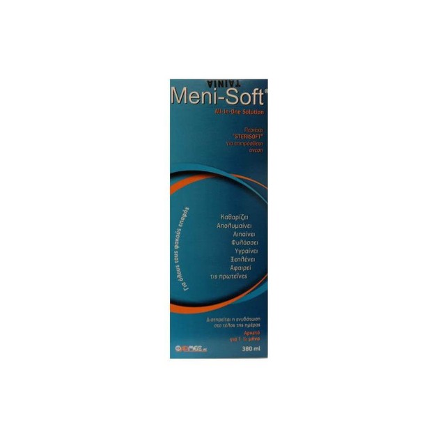 Meni-soft Για Ολους Τους Φακούς Επαφής 380ml Meni-soft Για Ολους Τους Φακούς Επαφής 380ml