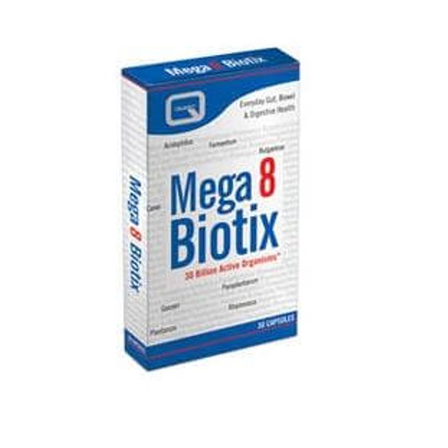 Quest Mega 8 Biotix Συνδυασμός 8 Διαφορετικών Προβιοτικών 30Caps Quest Mega 8 Biotix Συνδυασμός 8 Διαφορετικών Προβιοτικών 30Caps